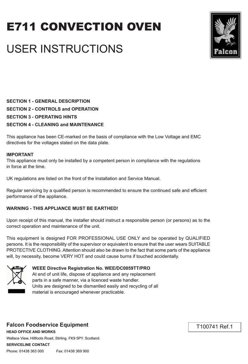 Falcon E711 User instructions Falcon E711 User instructions