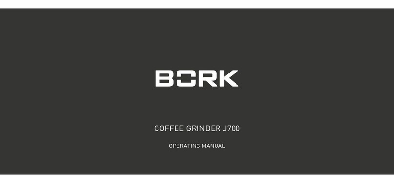 BORK J700 User manual