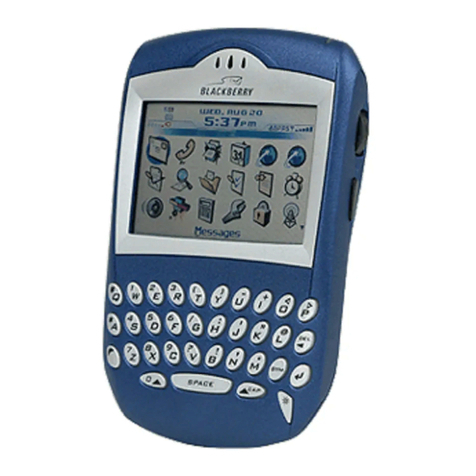 Blackbe;rry 7510 Wireless Handheld User manual