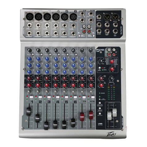 Peavey PV 20 User manual