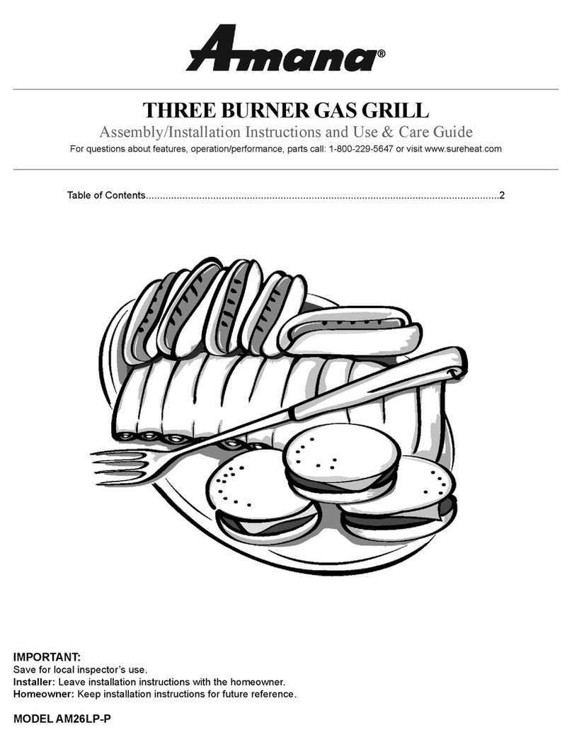 Amana AM26LP-P User manual