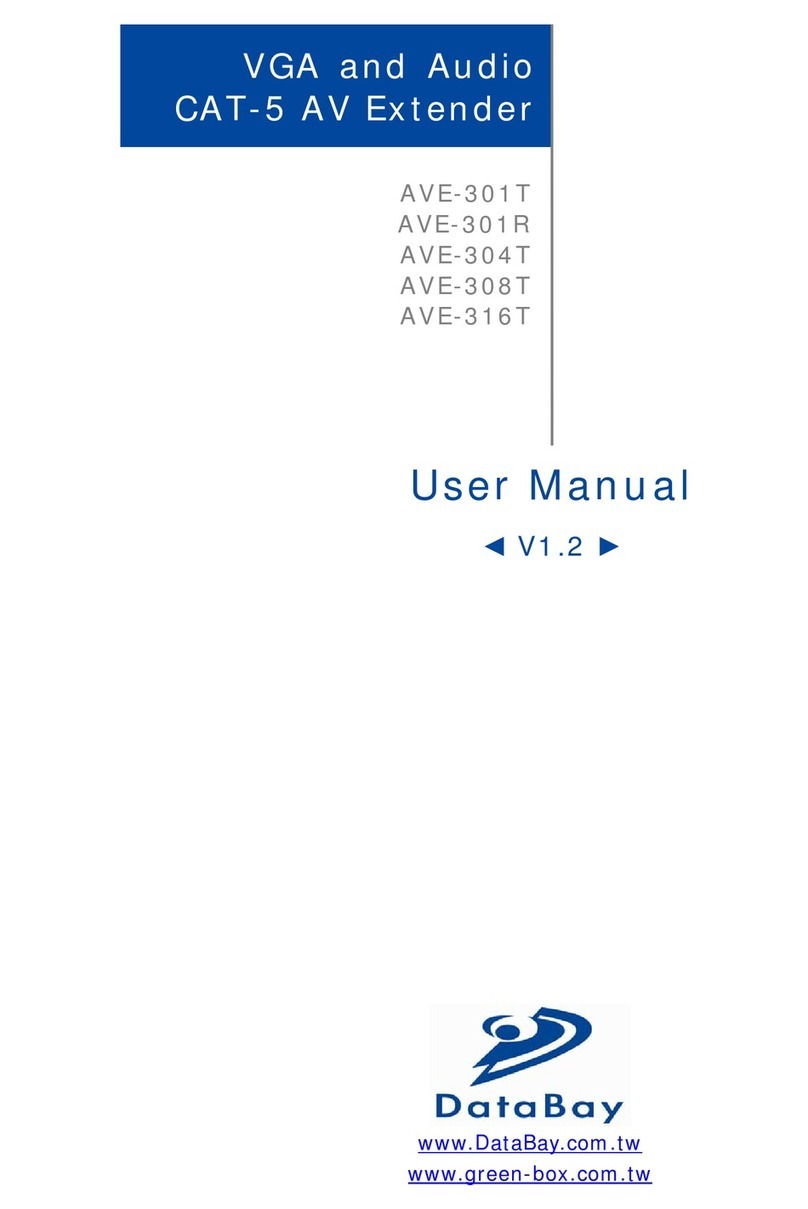 DataBay AVE-301T user manual