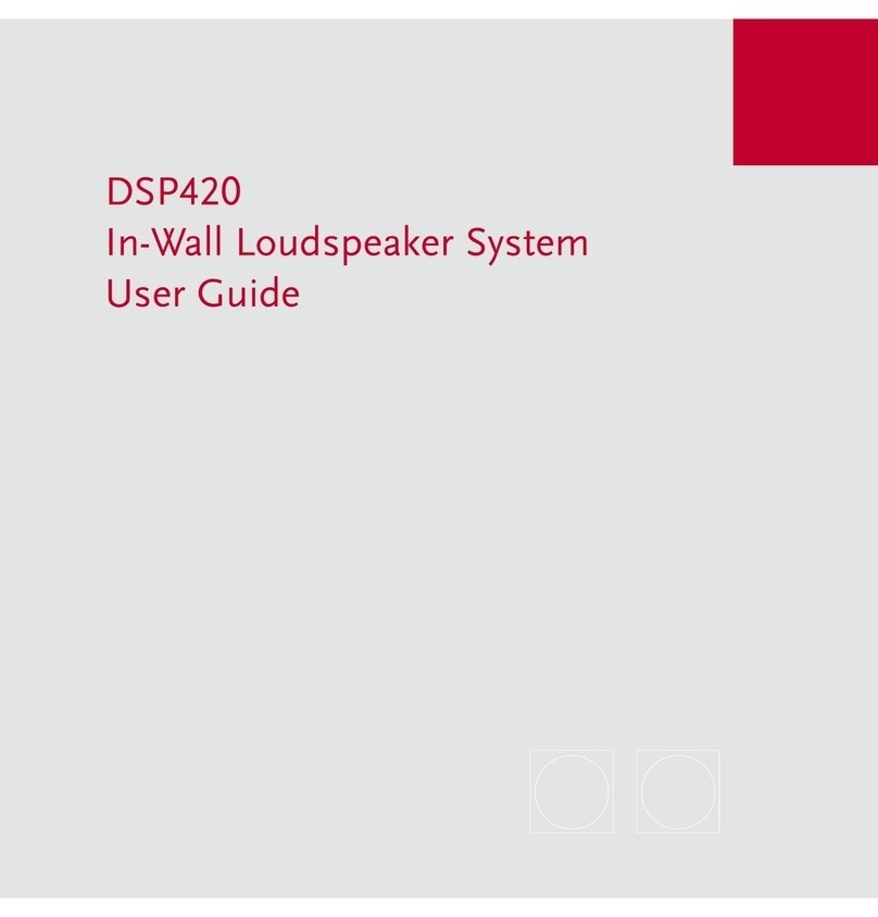 Meridian DSP420 user guide