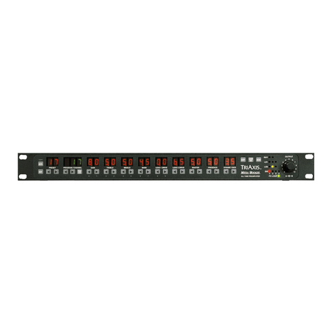 Mesa/Boogie TriAxis User manual