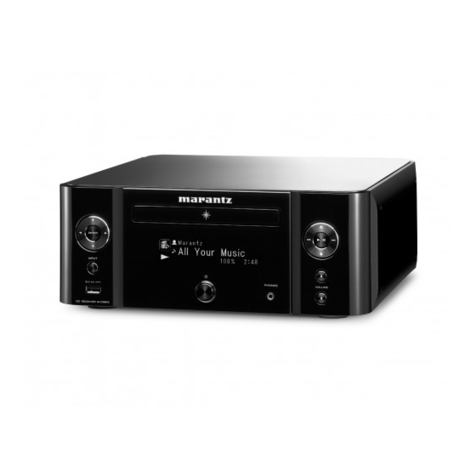 Marantz M-CR610 MELODY Media Quick setup guide