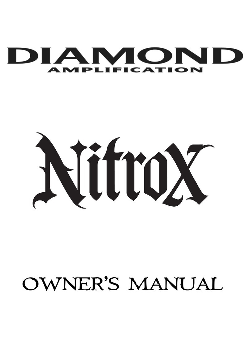 Diamond Amplification Nitrox User manual Diamond Amplification Nitrox User manual