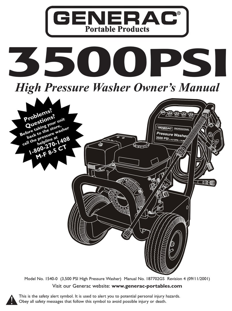 Generac Portable Products 1540-0 User manual Generac Portable Products 1540-0 User manual