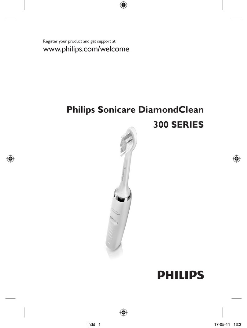 Philips Sonicare 300 SerieS User manual Philips Sonicare 300 SerieS User manual