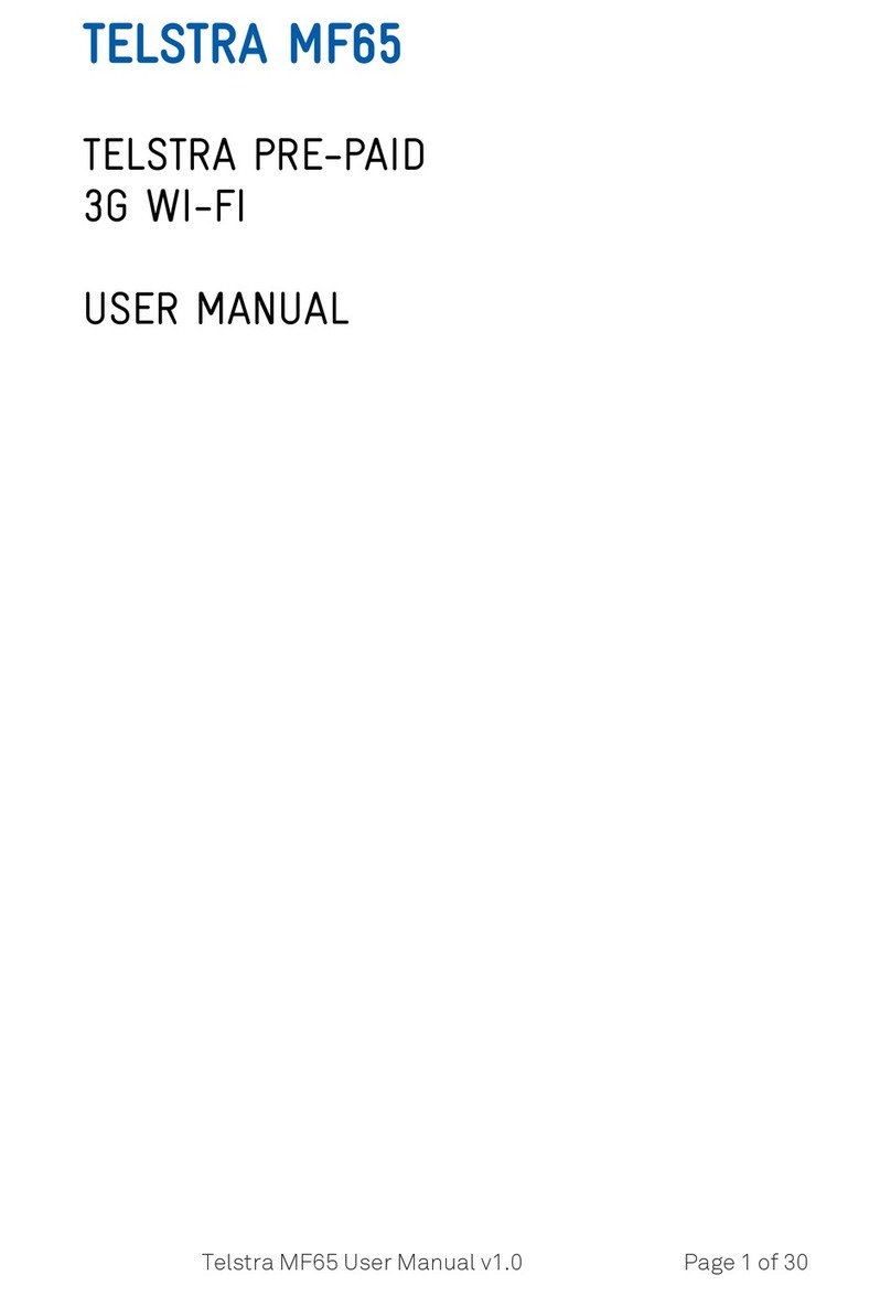 Telstra MF65 User manual Telstra MF65 User manual
