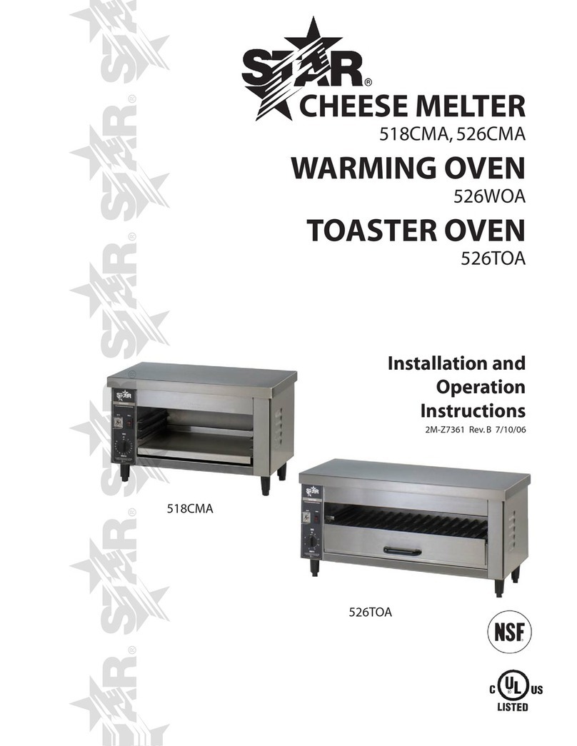 Star Manufacturing 518CMA User manual