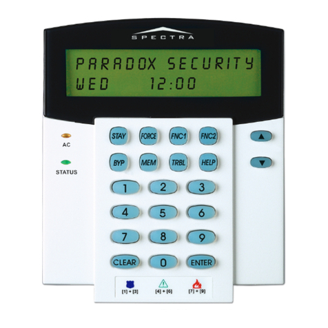 Paradox Spectra 1689 User manual Paradox Spectra 1689 User manual
