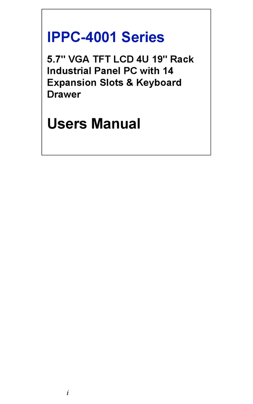 Advantech IPPC-4001 Series user manual