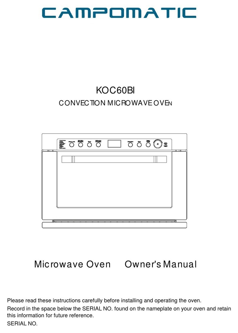 Campomatic KOC60BI User manual Campomatic KOC60BI User manual