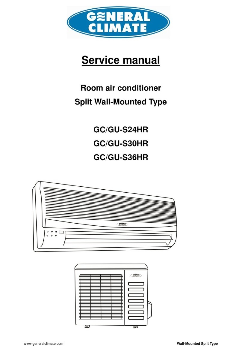 General Climate GC-S24HR User manual