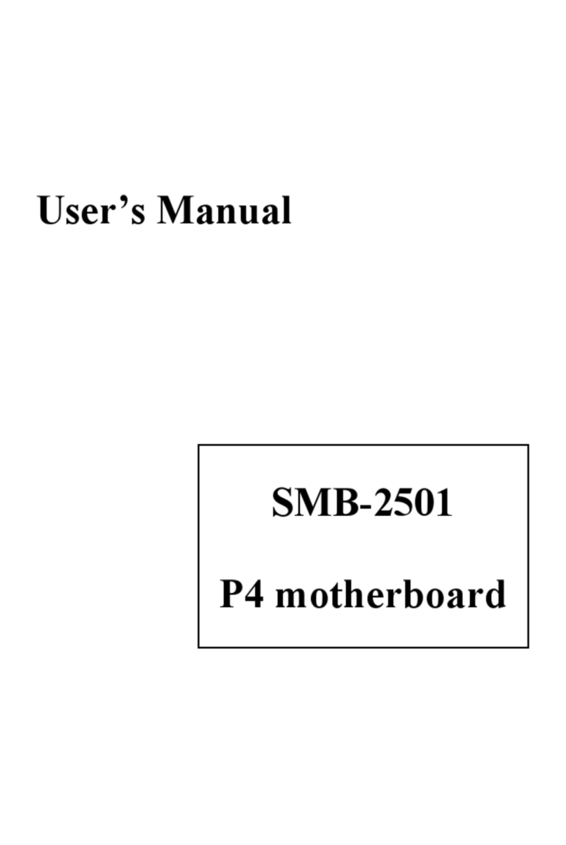 Advantech SMB-2501 User manual