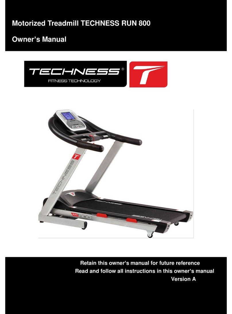 Techness RUN 800 owner's manual Techness RUN 800 owner's manual