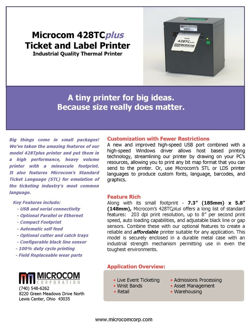 Microcom 428TC plus quick guide