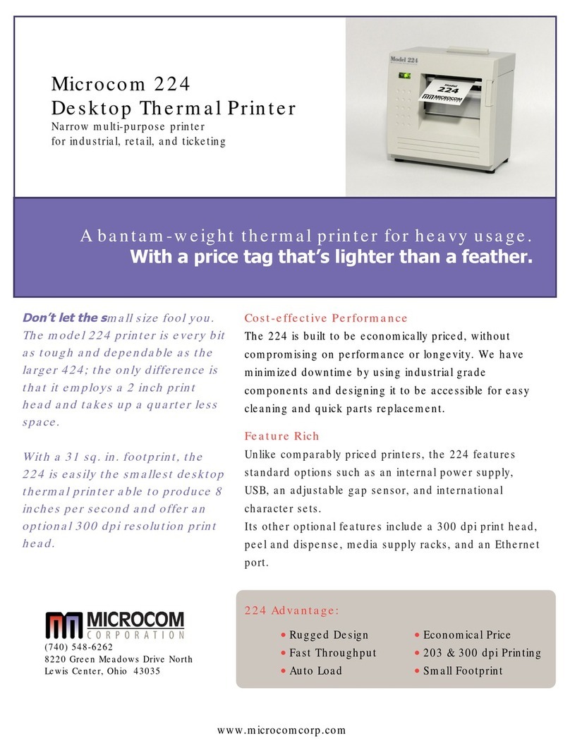 Microcom 224 User manual