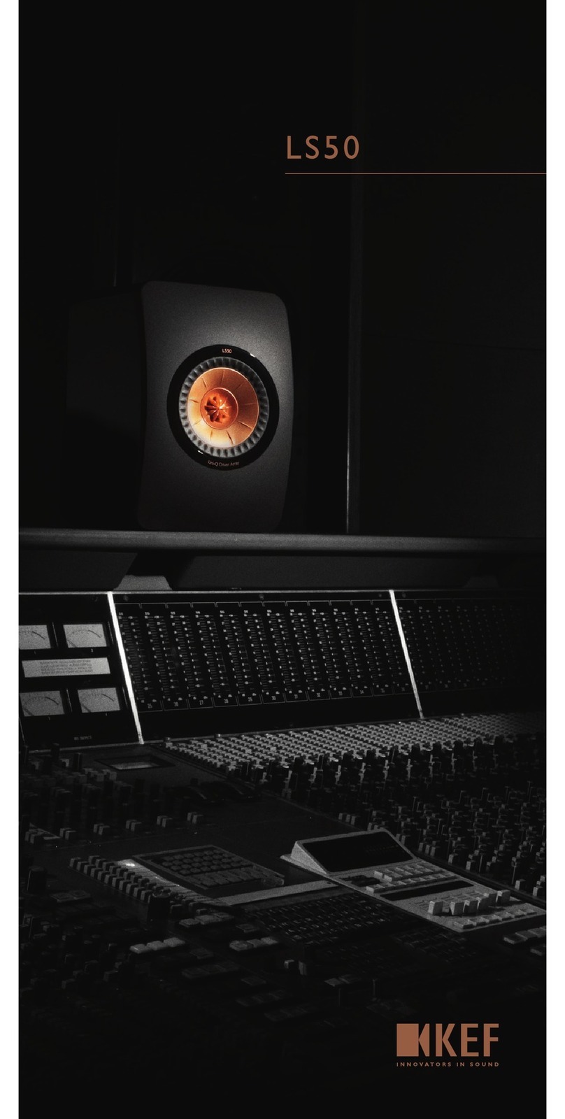 KEF LS50 User manual