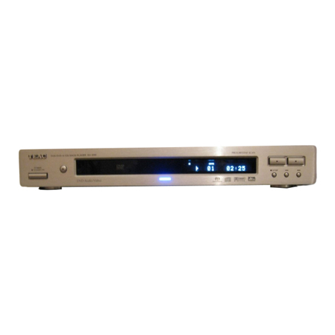Teac DV-20D owner's manual