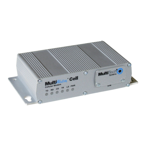 Multitech MultiModem Cell MTCBA-E1 User manual Multitech MultiModem Cell MTCBA-E1 User manual