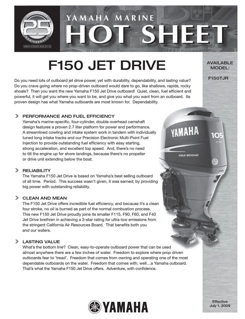 Yamaha F150TJR User manual