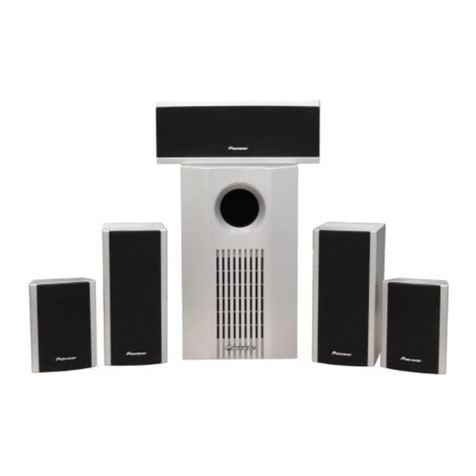 Pioneer S-FCRW240W-S User manual
