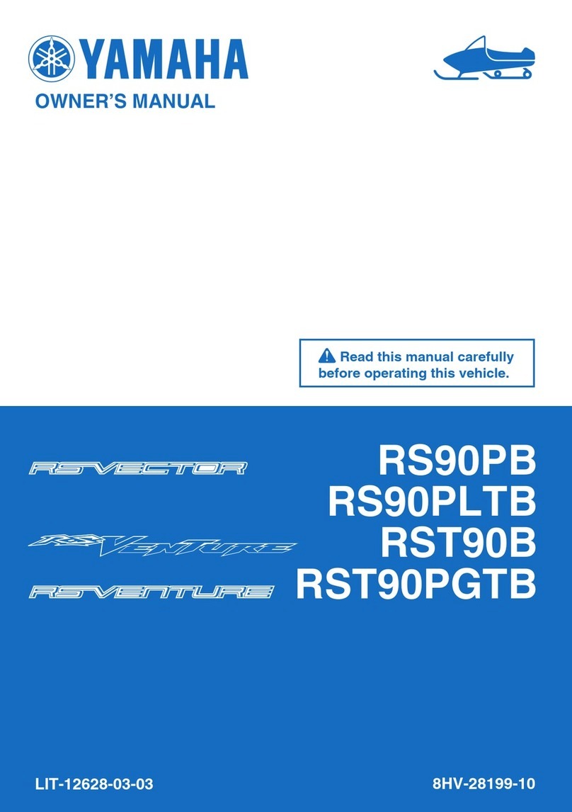 Yamaha RS90PB owner's manual