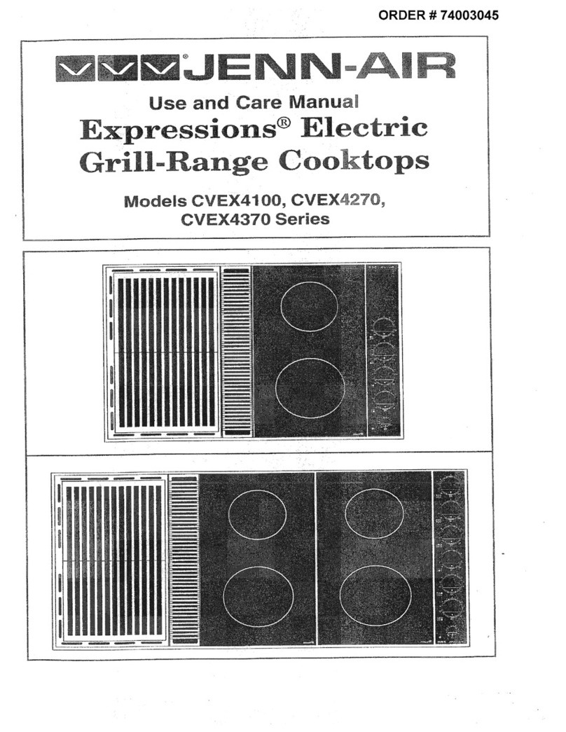 Jenn-Air CVEX4100 Series User manual