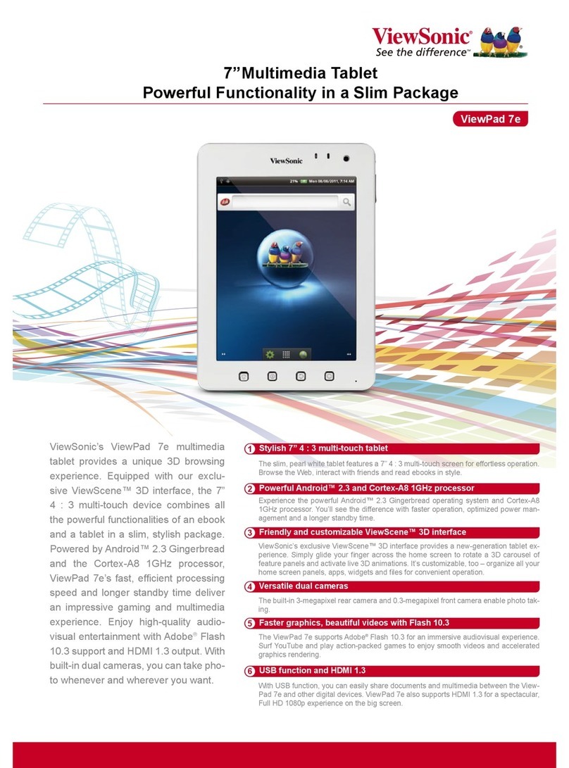 ViewSonic ViewPad 7e User manual