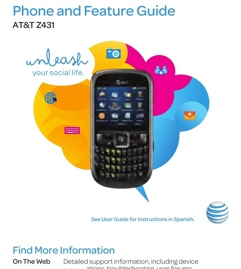 AT&T Z431 User manual