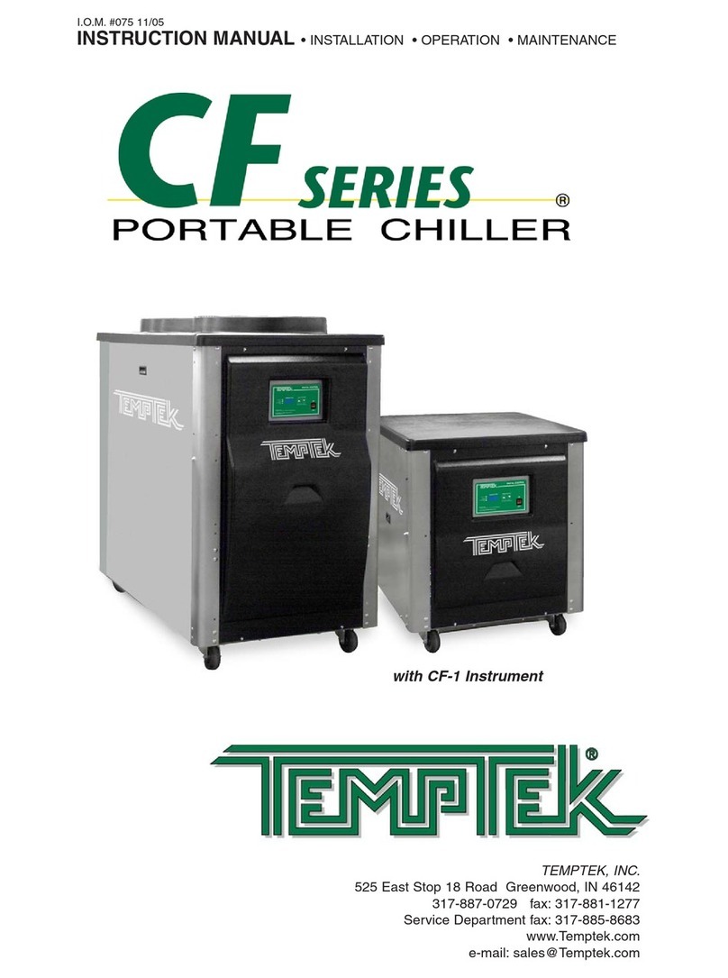 Temptek CF Series User manual