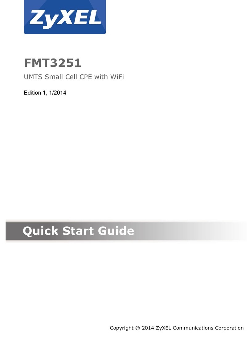 ZyXEL Communications FMT3251 User manual ZyXEL Communications FMT3251 User manual