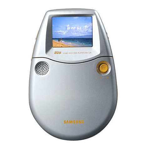 Samsung DVDL25 - DVD L25 Mini Player User manual