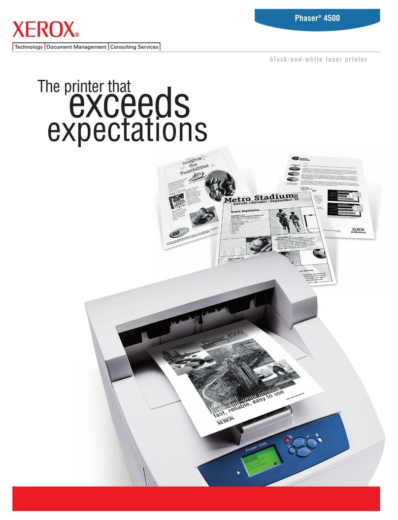 Xerox Phaser 4500 User manual