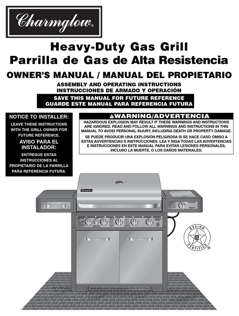 Charmglow Charmglow 8550 User manual