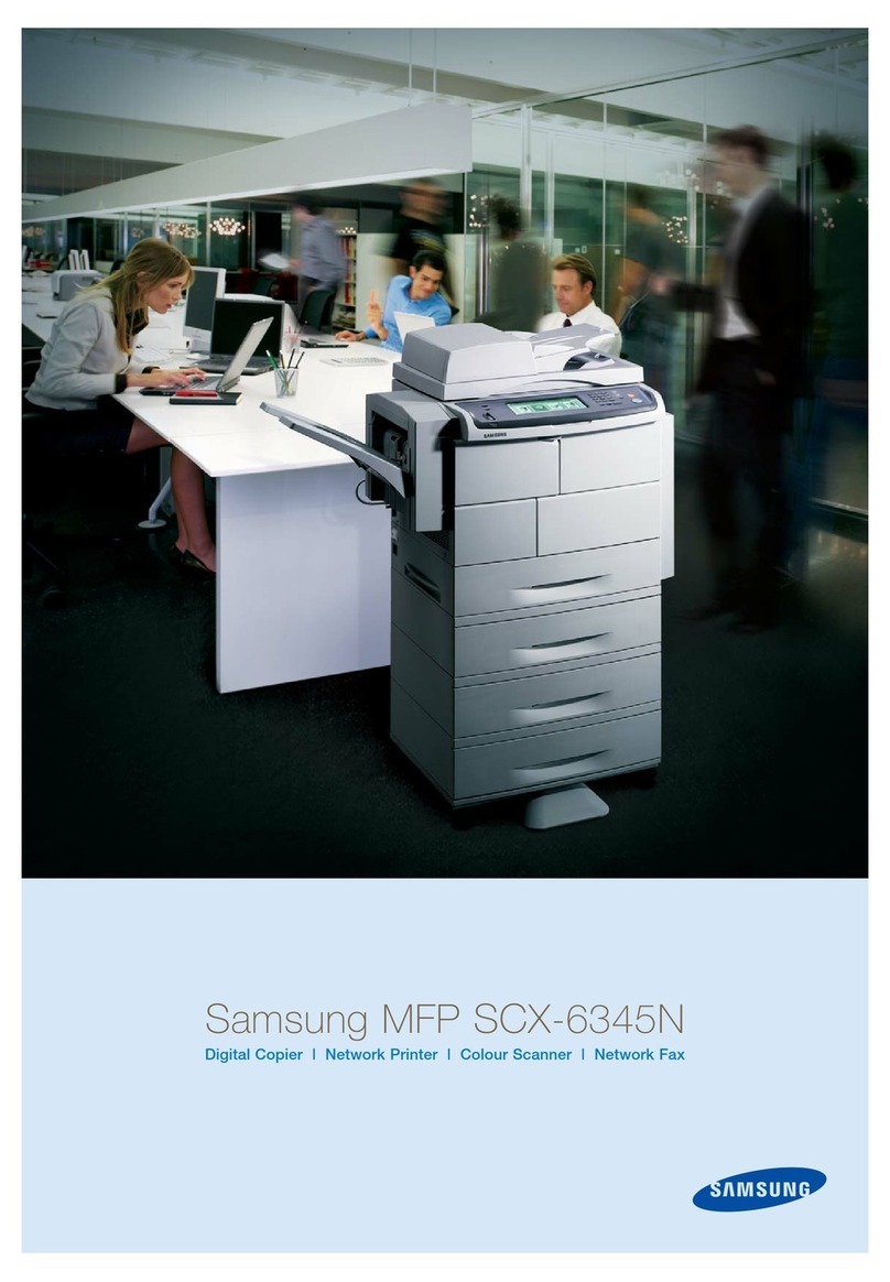 Samsung MFP SCX-6345N Brochure & specs