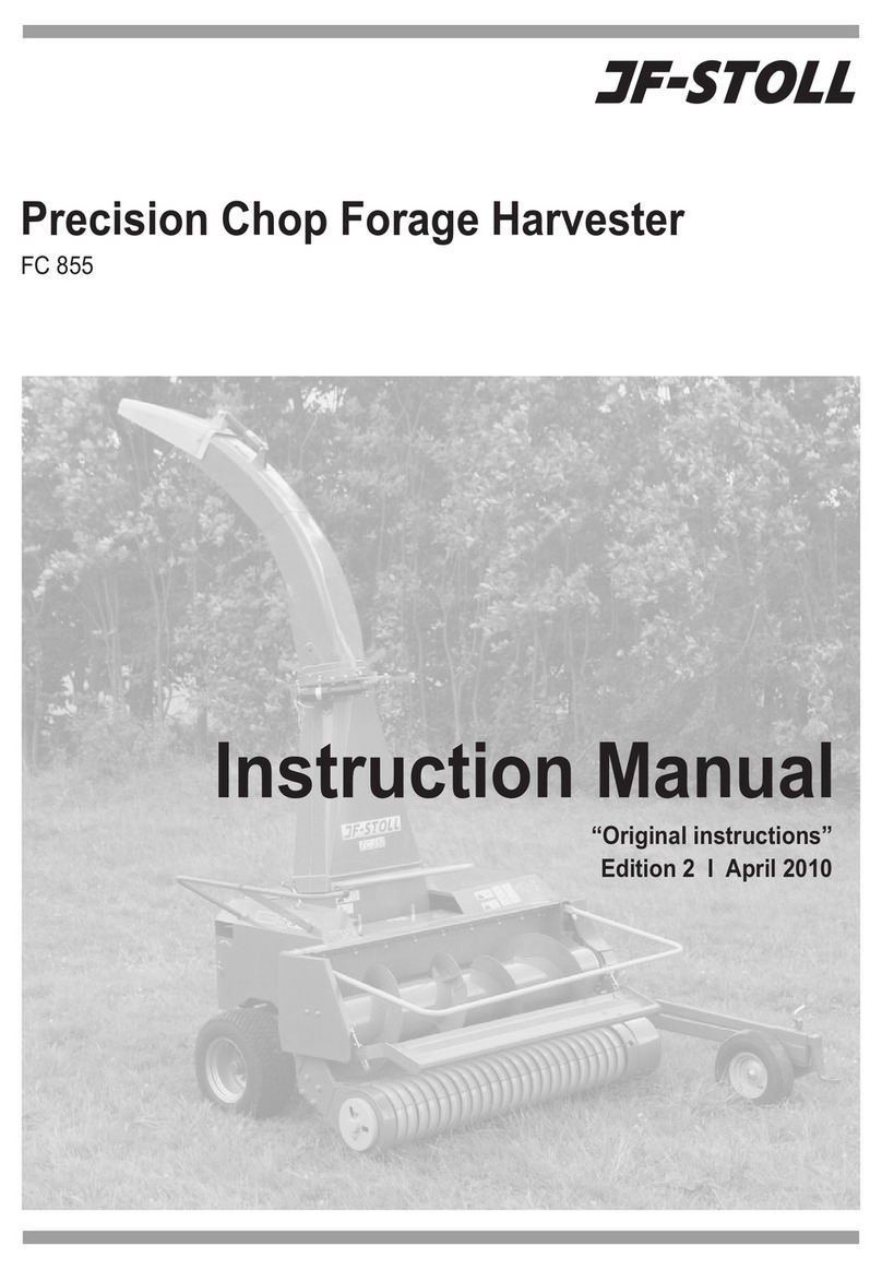 JF-Stoll FC 855 instruction manual