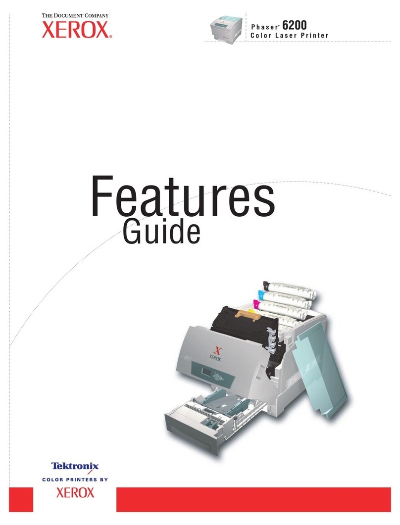Xerox Phaser 6200 Specification sheet