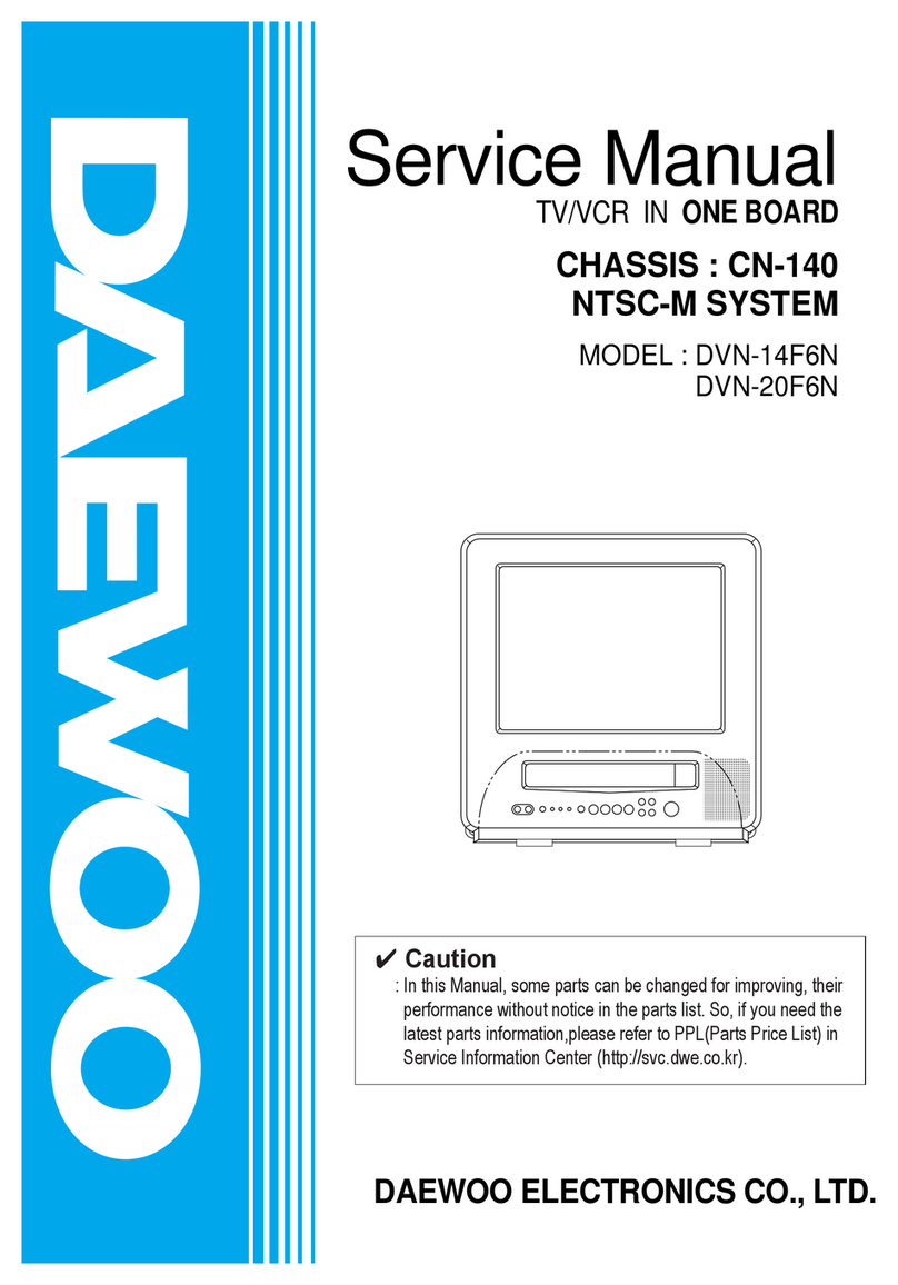 Daewoo DVN-14F6N Service manual