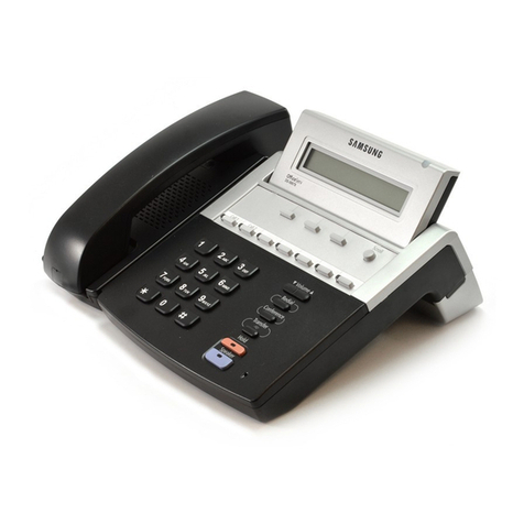 Samsung DS 5021D KEYSET Operating and maintenance instructions