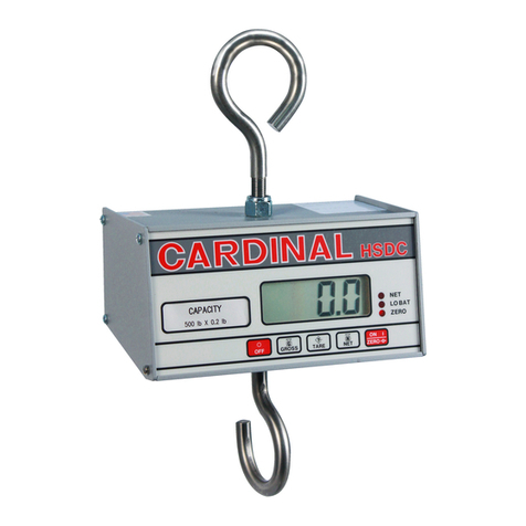 Cardinal HSDC series User manual