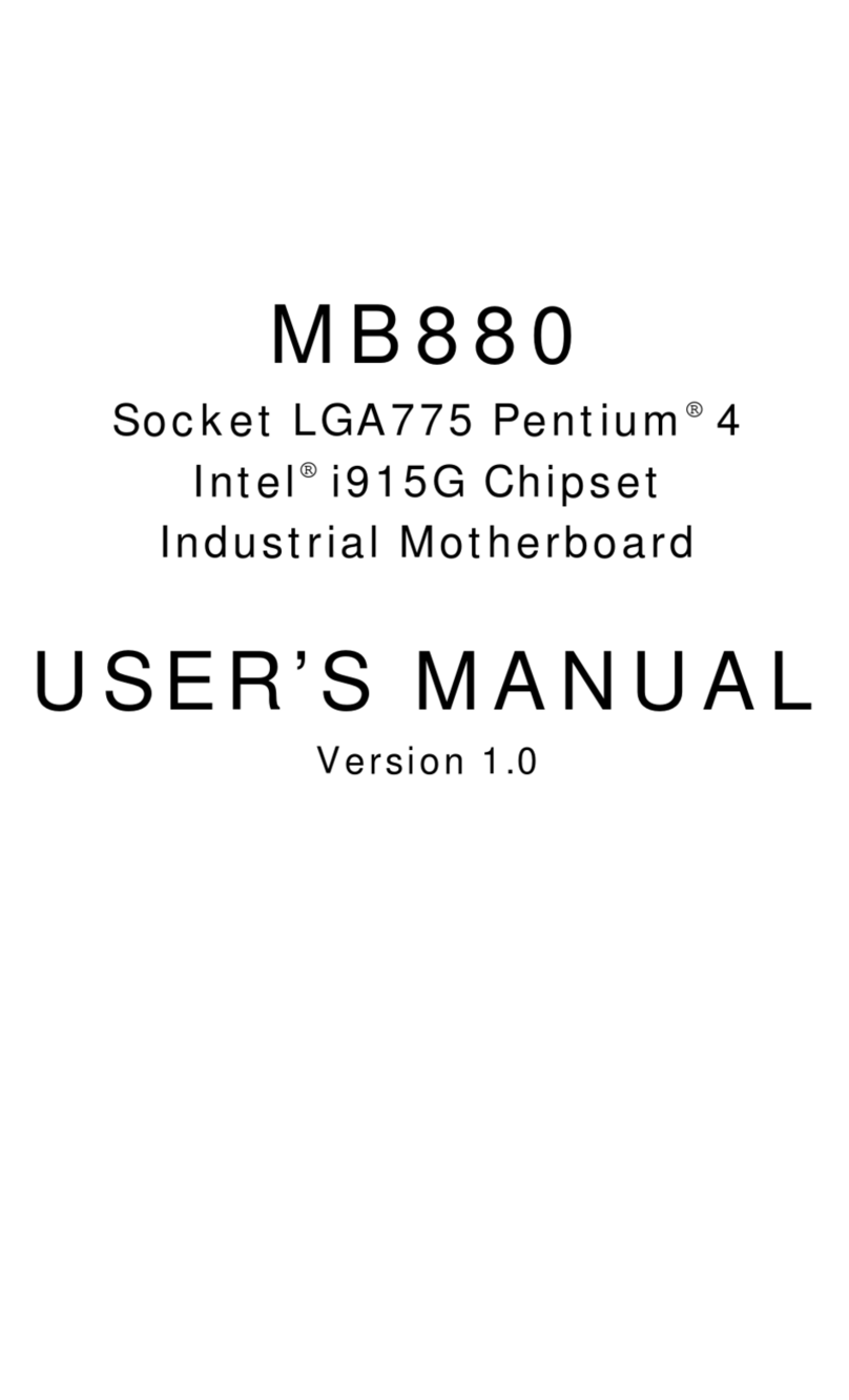 IBASE Technology MB880 user manual