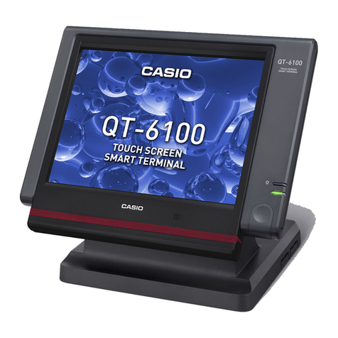 Casio QT-6100 User manual Casio QT-6100 User manual