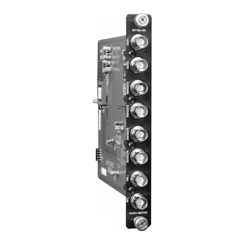 Altinex MULTI-TASKER MT105-106 User manual