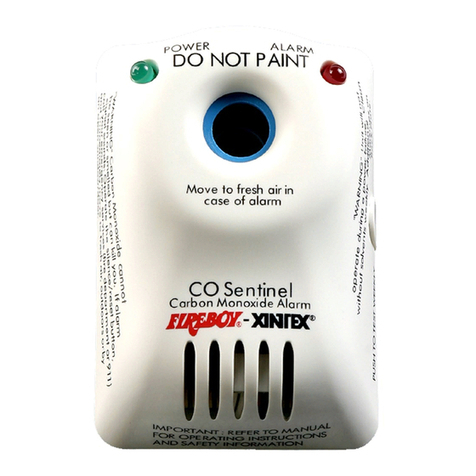 Fireboy- Xintex CMD-4M Installation and operation manual