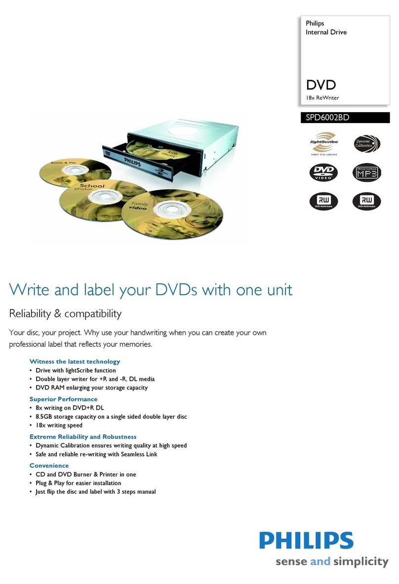 Philips SPD6002BD/10 User manual