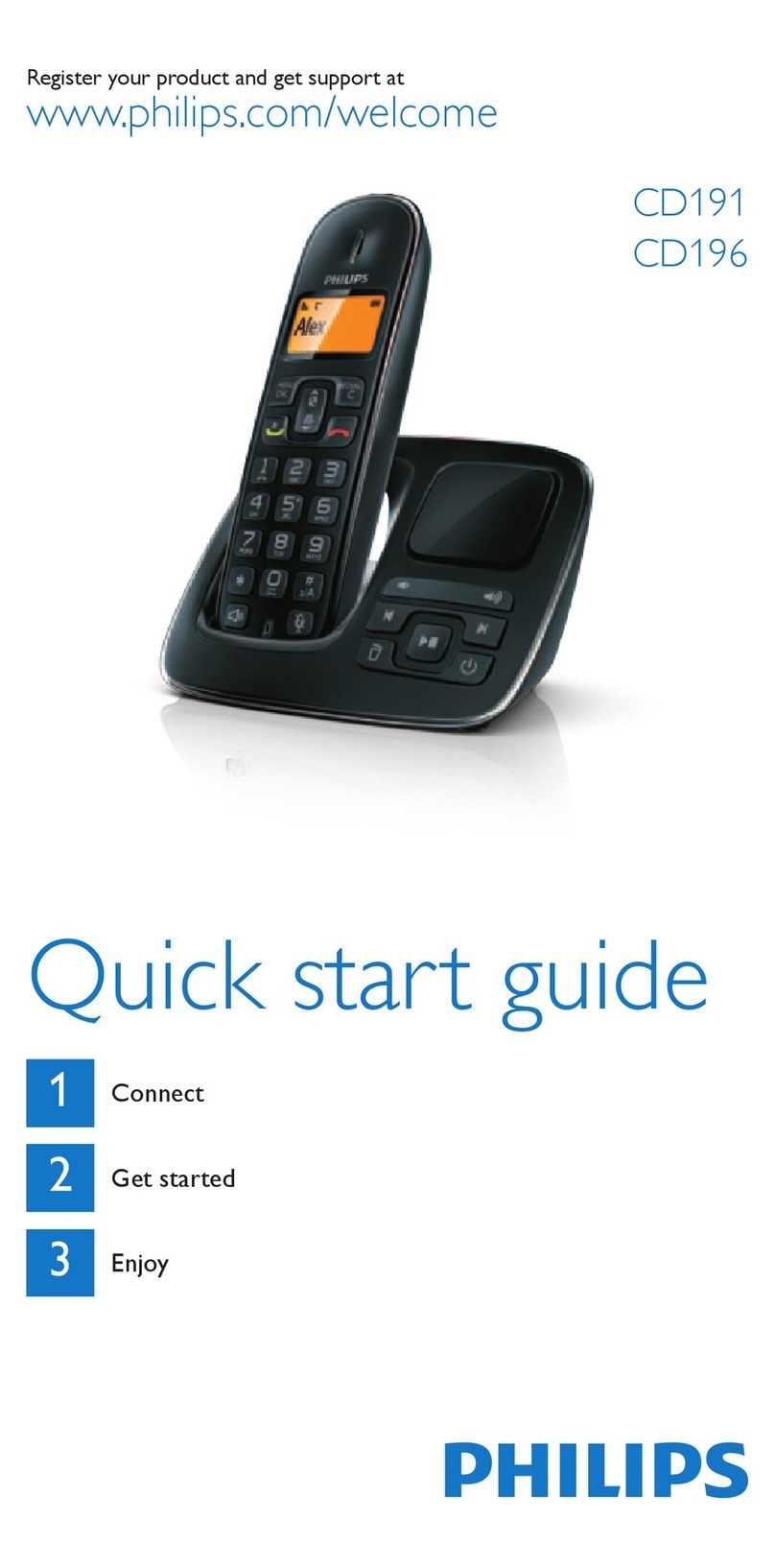Philips CD191 User manual