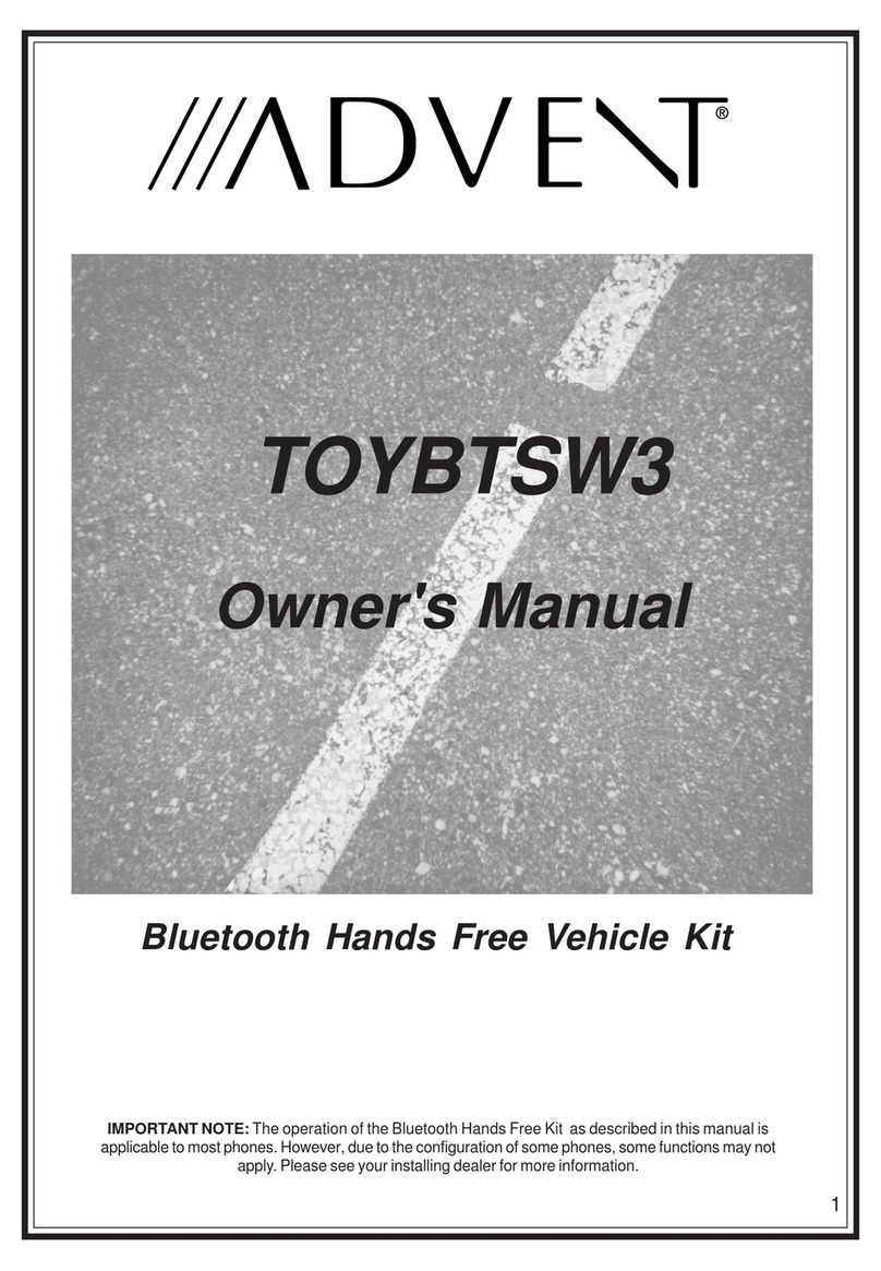 Advent TOYBTSW3 User manual