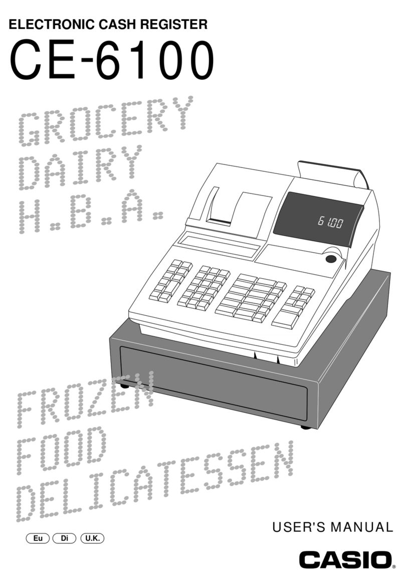 Casio CE-6100 User manual
